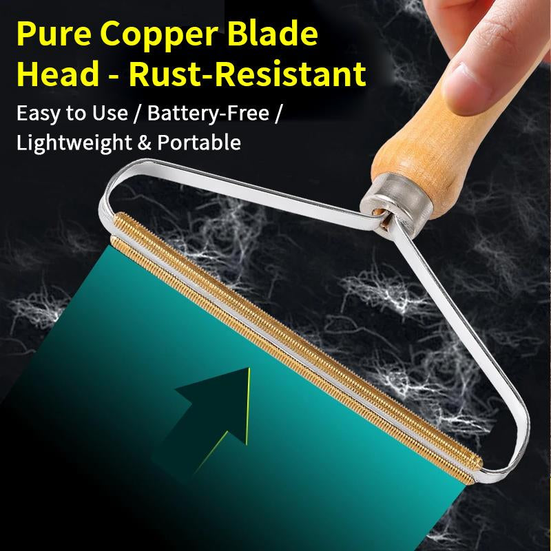 Manual Lint Remover for Clothes - Home Use Hairbrush for Woolen Fabrics, Pilling Solution for Large Items