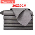 1/2/5PCS Thickened Magic Cleaning Cloth No Watermark Glass Wiping Cloth Reusable Window Glass Cleaning Cloth Rag Kitchen Towel